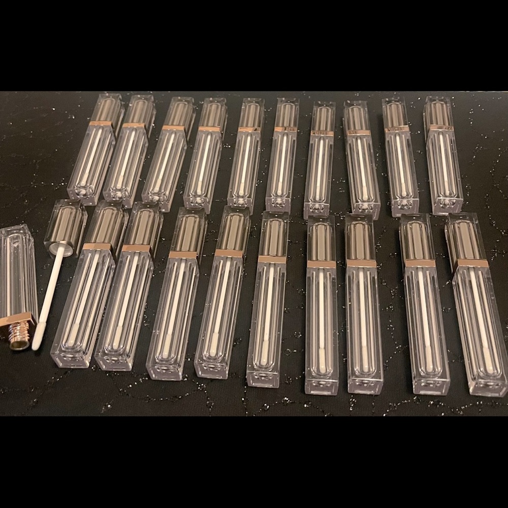 Empty lipstick tubes